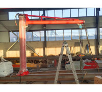 Кран консольный поворотный ручной TOR PSJ34025 250 кг, высота 3 м, стрела 4 м