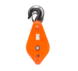 Блок монтажный двухрольный с крюком TOR 5 т (K)* арт. 1049153