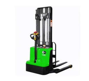 Штабелер самоходный 1,5 т 2,5 м TOR WSS15H-2500SC PRO Li-ion 24/60 В/Ач раздвижные вилы, опоры арт. 1050426