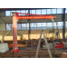 Кран консольный поворотный ручной TOR PSJ34050 500 кг, высота 3 м, стрела 4 м арт. 1050599