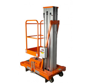 Подъемник мачтовый телескопический 125 кг 6 м TOR GTWY6-100 AC 220V 1-мачтовый (от сети) (G) арт. 1015913