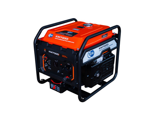 Генератор бензиновый инверторный 7,0 кВт 220В 25 л с электростартером TOR KM7000i