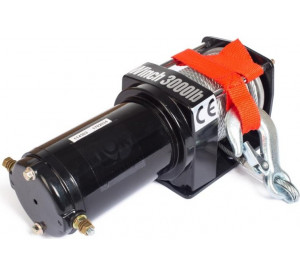 Лебедка (1361 кг/13,5 м) автомобильная TOR 12 V P3000-1A арт. 114303