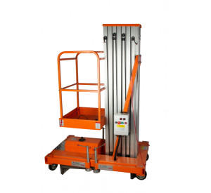 Подъемник мачтовый телескопический 125 кг 9 м TOR GTWY9-100 AC 220V 1-мачтовый (от сети) (G) арт. 1015945